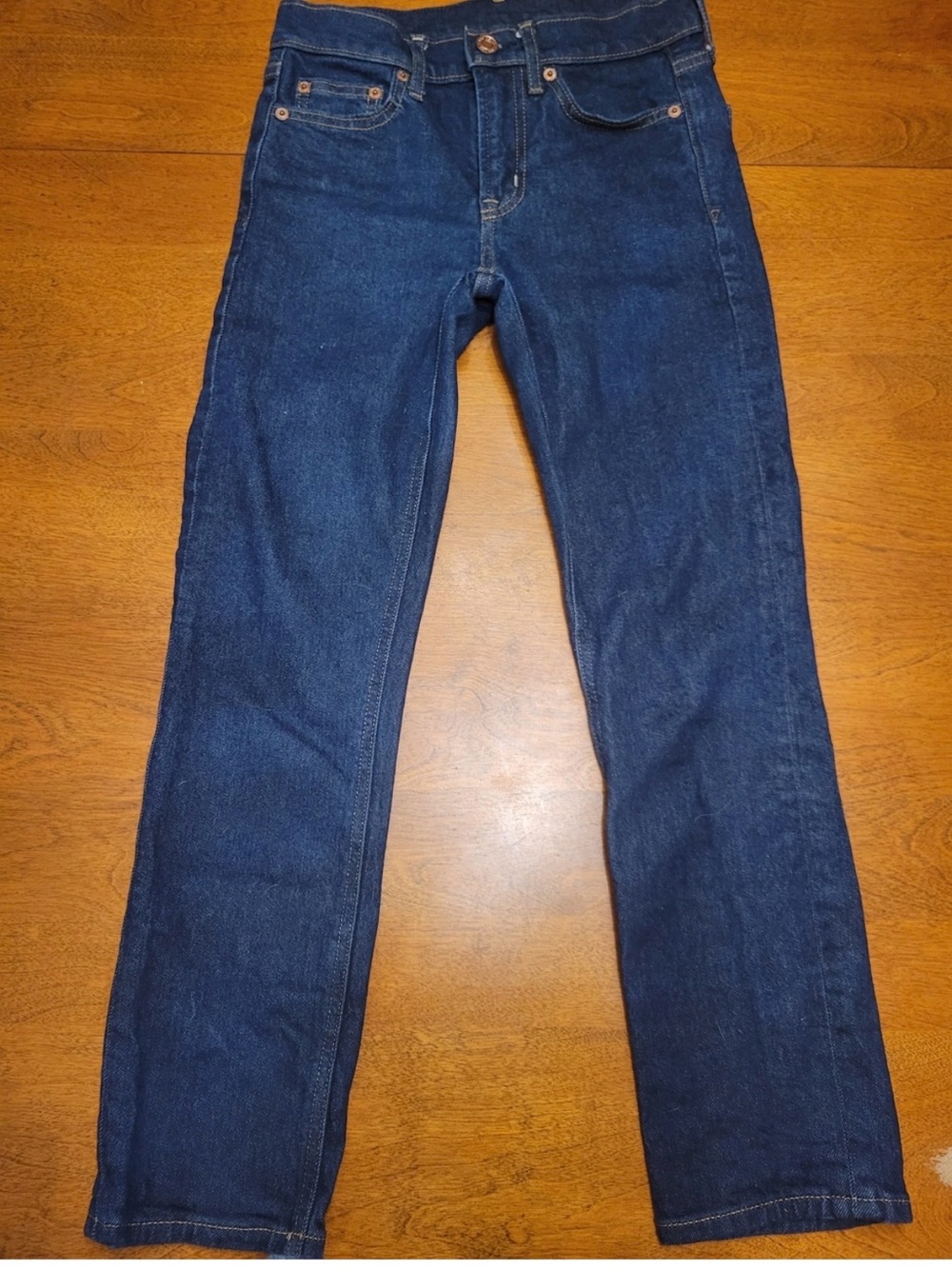 GAP Women's Deep Indigo Straight-Leg Jeans